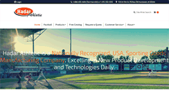 Desktop Screenshot of hadarathletic.com